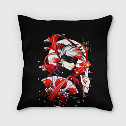 Подушка квадратная Сатору Годзё, Магическая битва, цвет: 3D-принт