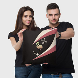 Подушка квадратная Flatingo & GameDev, цвет: 3D-принт — фото 2