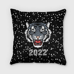 Подушка квадратная Черный водяной тигр 2022, цвет: 3D-принт