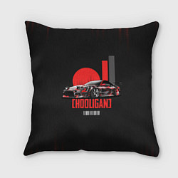 Подушка квадратная HOOLIGAN HOONIGAN, цвет: 3D-принт