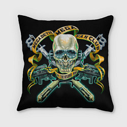 Подушка квадратная Megadeth fan club, цвет: 3D-принт
