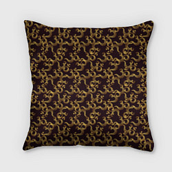 Подушка квадратная Ом Аум - Сакральный Символ, цвет: 3D-принт