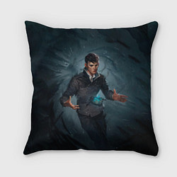 Подушка квадратная Dishonored art, цвет: 3D-принт