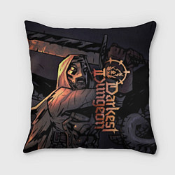 Подушка квадратная Darkest Dungeon 2 Темнейшее подземелье 2, цвет: 3D-принт