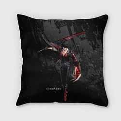 Подушка квадратная Луи Амамия Code Vein, цвет: 3D-принт