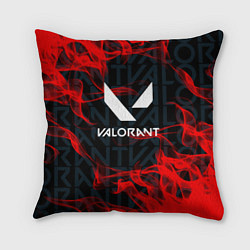 Подушка квадратная Valorant Fire, цвет: 3D-принт