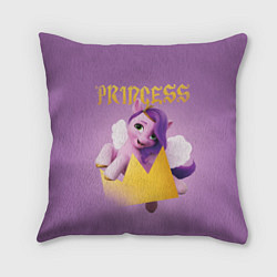 Подушка квадратная Princess Pipp Petals, цвет: 3D-принт