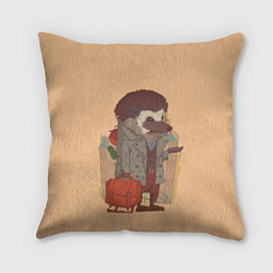 Подушка квадратная Городской ёж