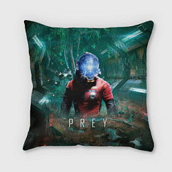 Подушка квадратная Prey game, цвет: 3D-принт