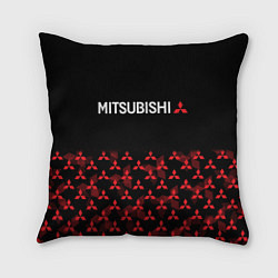 Подушка квадратная MITSUBISHI HALF PATTERN, цвет: 3D-принт