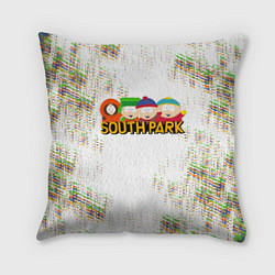 Подушка квадратная Мультфильм Южный парк South Park, цвет: 3D-принт