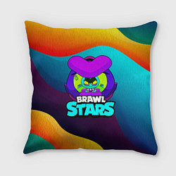 Подушка квадратная BrawlStars Eve Ева, цвет: 3D-принт