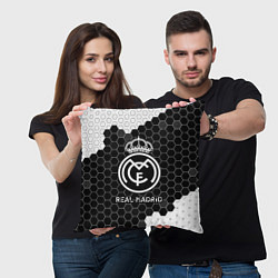 Подушка квадратная REAL MADRID Real Madrid Графика, цвет: 3D-принт — фото 2