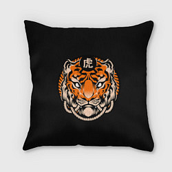 Подушка квадратная Символ тигра, цвет: 3D-принт