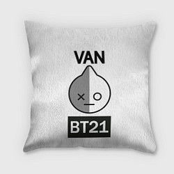 Подушка квадратная BTS VAN BT21