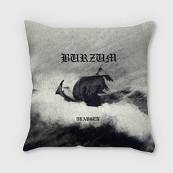 Подушка квадратная Burzum - Draugen, цвет: 3D-принт