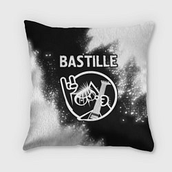 Подушка квадратная Bastille - КОТ - Краска, цвет: 3D-принт