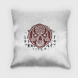 Подушка квадратная Рунный нежить, цвет: 3D-принт