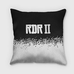 Подушка квадратная RDR 2 - Краска, цвет: 3D-принт