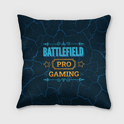 Подушка квадратная Игра Battlefield: PRO Gaming, цвет: 3D-принт