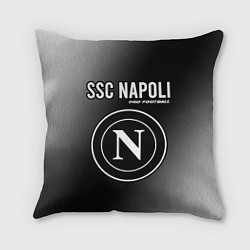 Подушка квадратная SSC NAPOLI Pro Football, цвет: 3D-принт