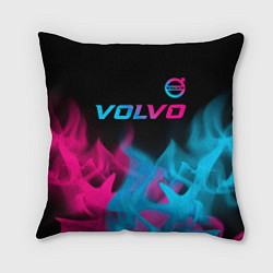Подушка квадратная Volvo Neon Gradient, цвет: 3D-принт