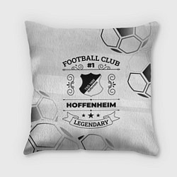 Подушка квадратная Hoffenheim Football Club Number 1 Legendary, цвет: 3D-принт