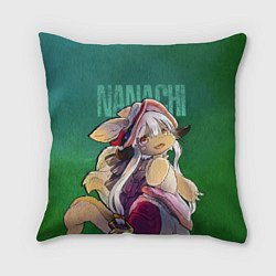 Подушка квадратная Made in Abyss аниме Наначи, цвет: 3D-принт