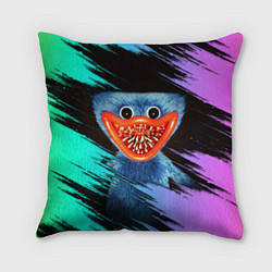 Подушка квадратная Зубастый Хагги Вагги, цвет: 3D-принт