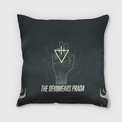 Подушка квадратная Devil wears prada hand, цвет: 3D-принт