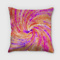 Подушка квадратная Color swirls