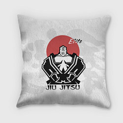 Подушка квадратная Jiu Jitsu red sunJiu Jitsu red sun, цвет: 3D-принт