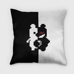 Подушка квадратная Monokuma pixel, цвет: 3D-принт