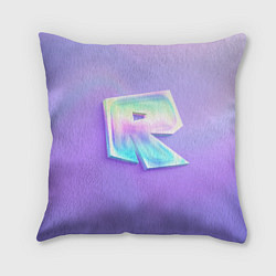 Подушка квадратная Roblox gradient, цвет: 3D-принт