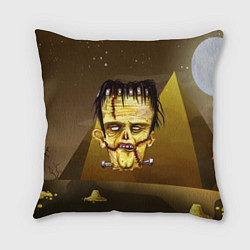 Подушка квадратная Зомби - хэллоуин, цвет: 3D-принт