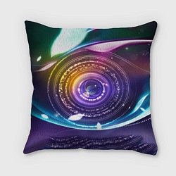 Подушка квадратная Глаз Вселенной, цвет: 3D-принт