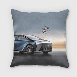 Подушка квадратная Buick Flagship concept, цвет: 3D-принт
