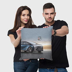 Подушка квадратная Buick Flagship concept, цвет: 3D-принт — фото 2