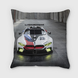 Подушка квадратная BMW M8 - M Power - Motorsport, цвет: 3D-принт