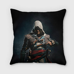 Подушка квадратная Assassins Creed 4, цвет: 3D-принт