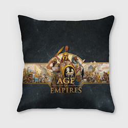 Подушка квадратная Age of Empires Эпоха империй