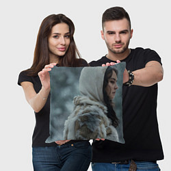 Подушка квадратная Шершни Лотти Мэтьюз, цвет: 3D-принт — фото 2