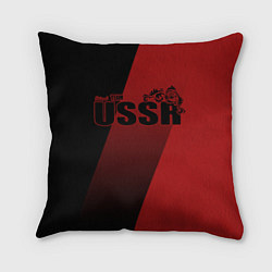 Подушка квадратная USSR team, цвет: 3D-принт