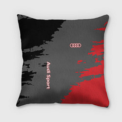 Подушка квадратная Audi sport grunge, цвет: 3D-принт