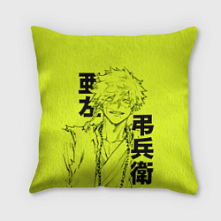 Подушка квадратная Aza Chobei, цвет: 3D-принт