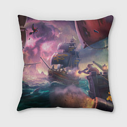 Подушка квадратная Магия Sea of Thieves, цвет: 3D-принт