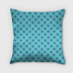 Подушка квадратная Style blue, цвет: 3D-принт