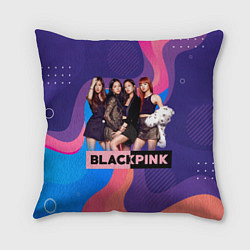 Подушка квадратная K-pop Blackpink girls, цвет: 3D-принт