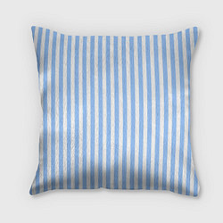 Подушка квадратная Полосатый морской, цвет: 3D-принт