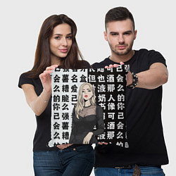 Подушка квадратная Манхва Ветролом - Шелли Скотт, цвет: 3D-принт — фото 2